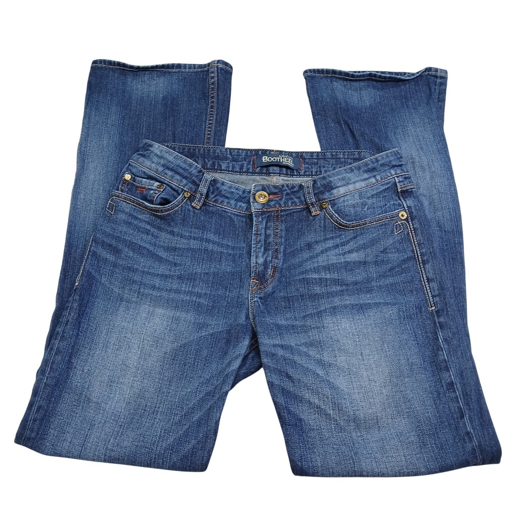 Bootheel Trading Co Sheryl Crow Kennett Bootcut Jeans Blue Wash 30/8x32